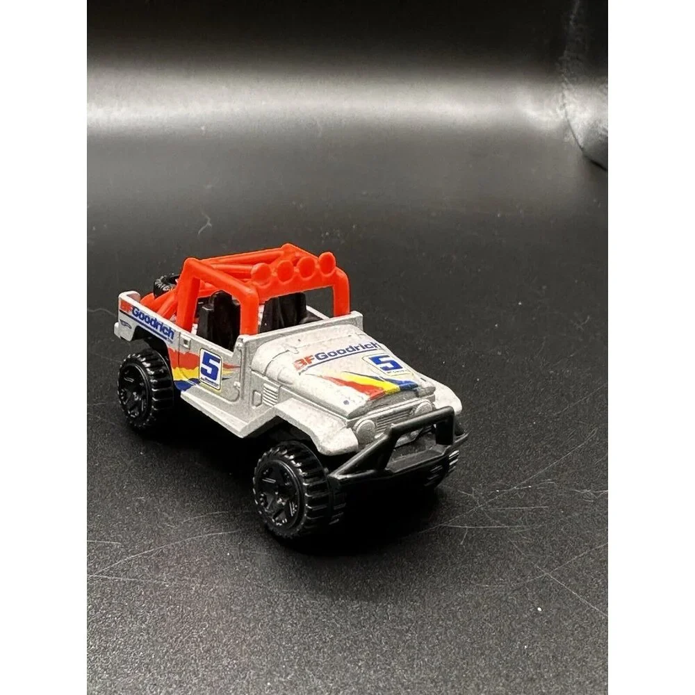 Hot Wheels Jeep BF Goodrich 5 R6-454 Grey Racing Collectible‎ E89 Diecast 1:64
